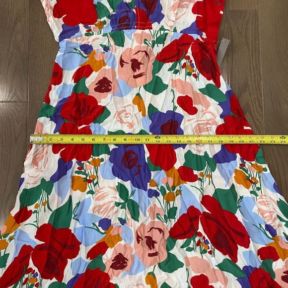 Faithfull the Brand Anita V-Neck Midi Dress - Picture 11 of 15